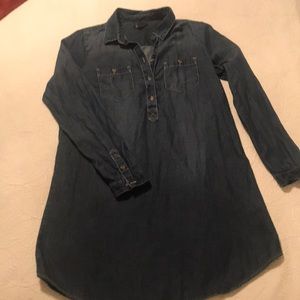 Lucky Brand Chambray Dress